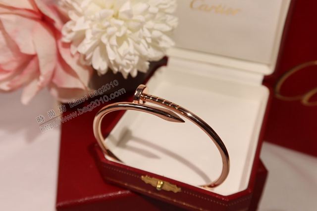 Cartier首飾品 卡地亞釘子手鐲 S925純銀  zgk1327